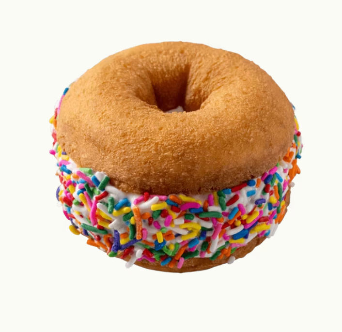 Donut Ice Cream Sandwich